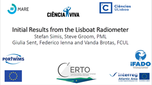 Initital results from the Lisboat radiometer (presentation in English)