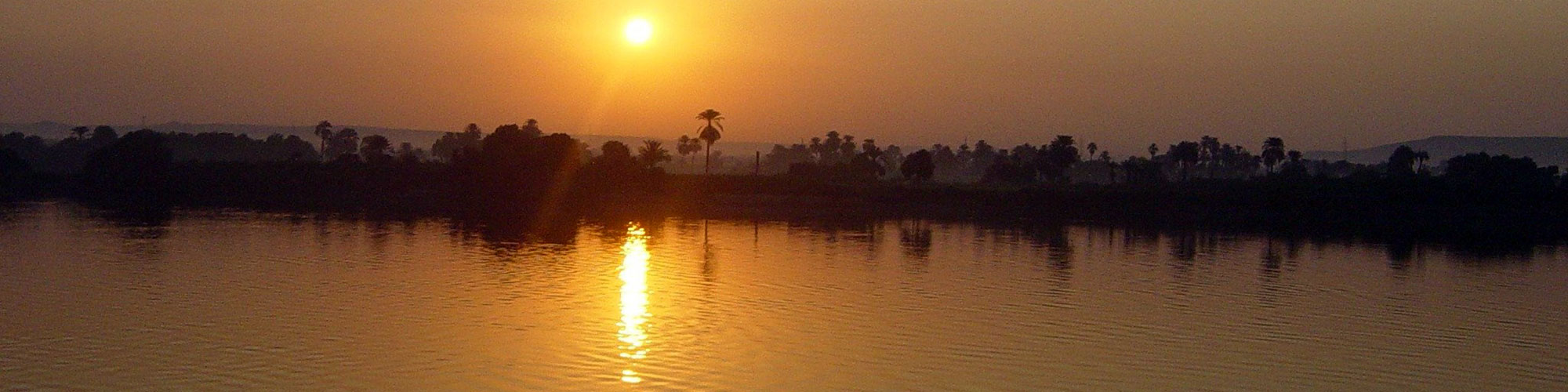 The River Nile at sunset